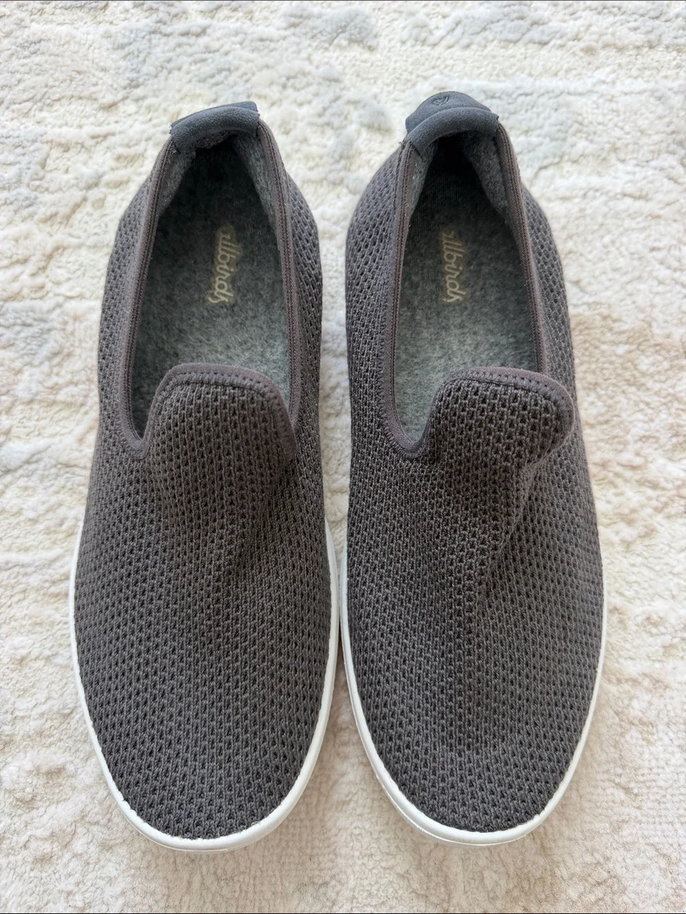 allbirds Women’s Slip-On Knit Sneaker - Charcoal Gray